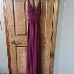 David's Bridal bridesmaid dress